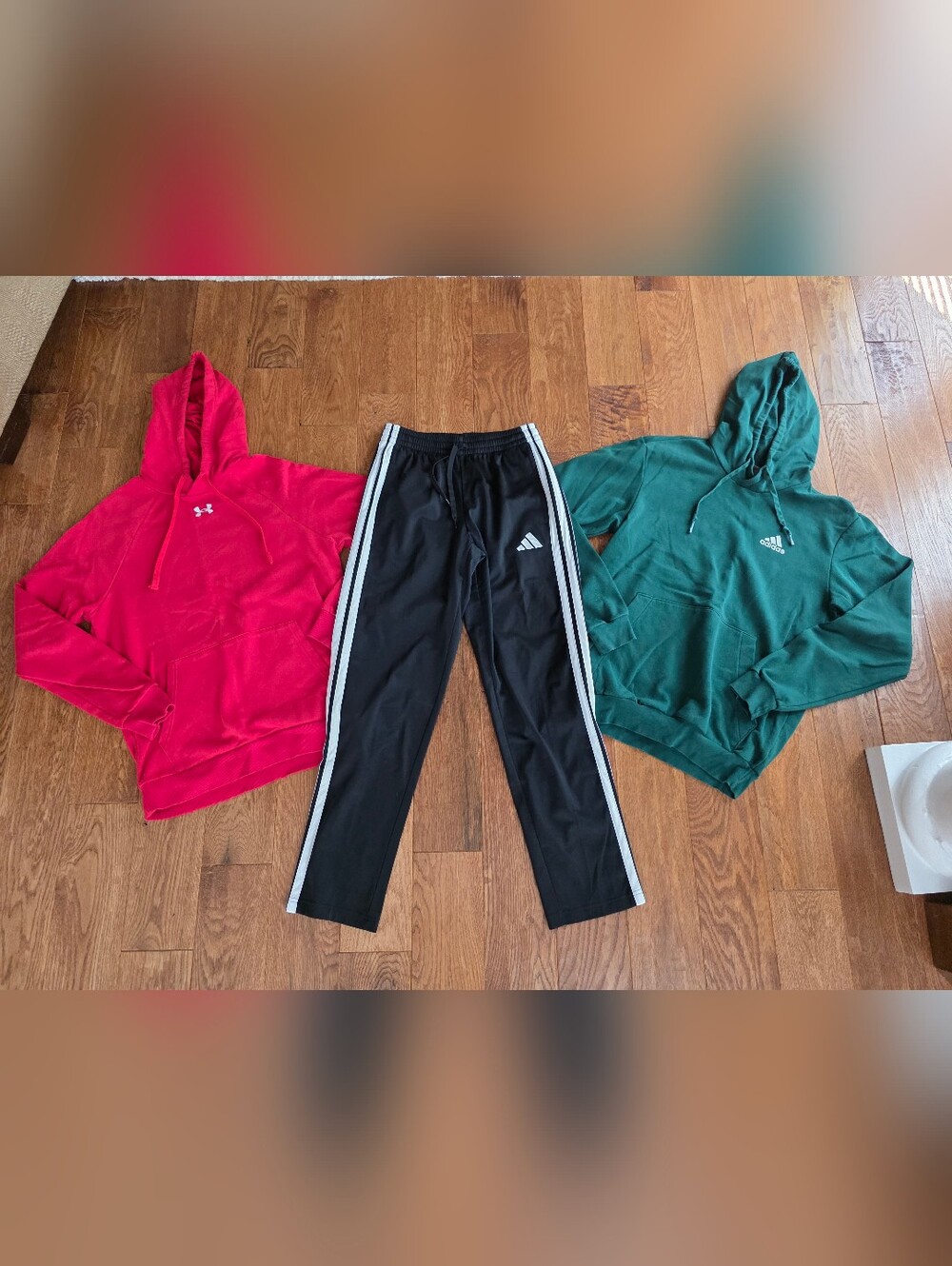 Mens Under Armour & Adidas Clothes Lot